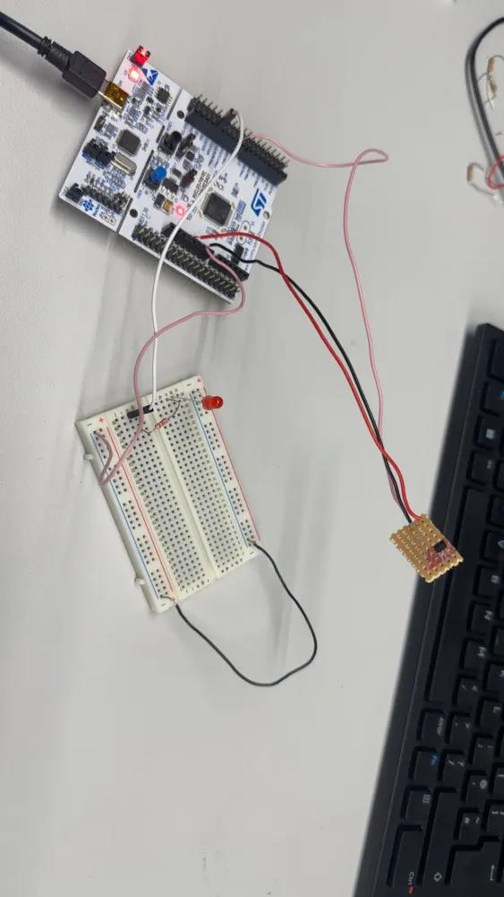NUCLEO-F091RC breadboard bring-up